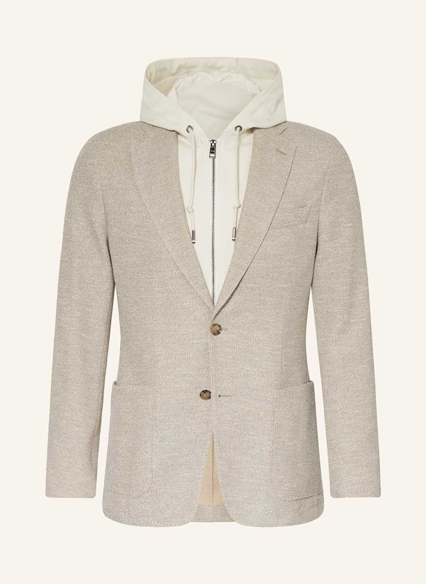 BOSS Sakko C HANRY J Slim Fit mit herausnehmbarer Blende: BEIGE