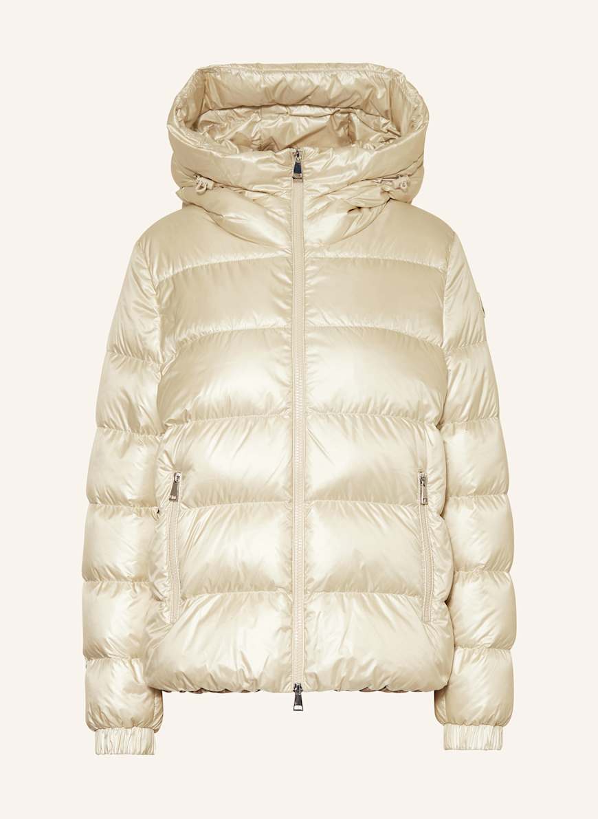 【MONCLER】BIRON DOWN JACKET White Biron Hooded Short Down Jacket - Short Down Jackets