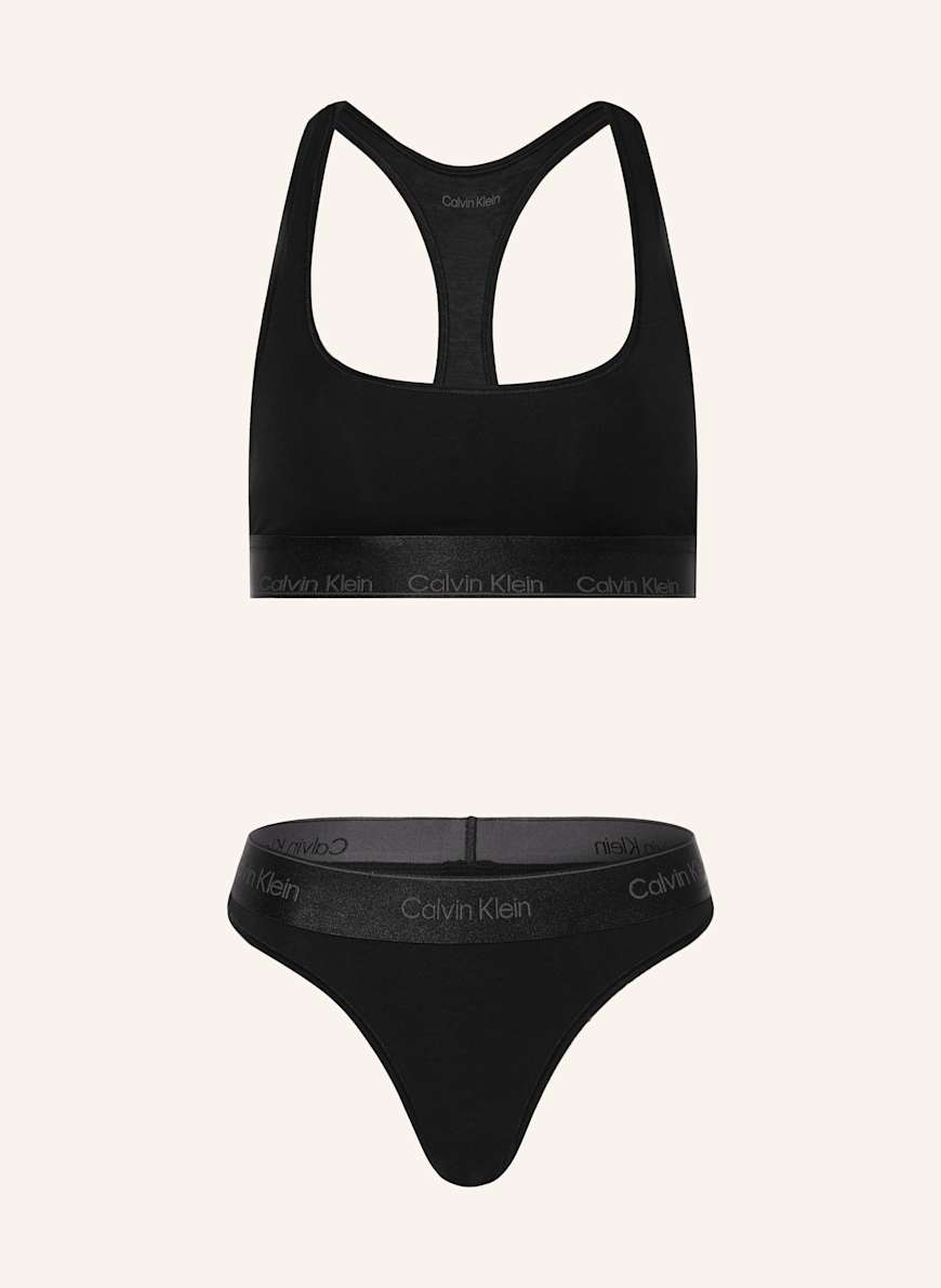 Black ck bralette discount