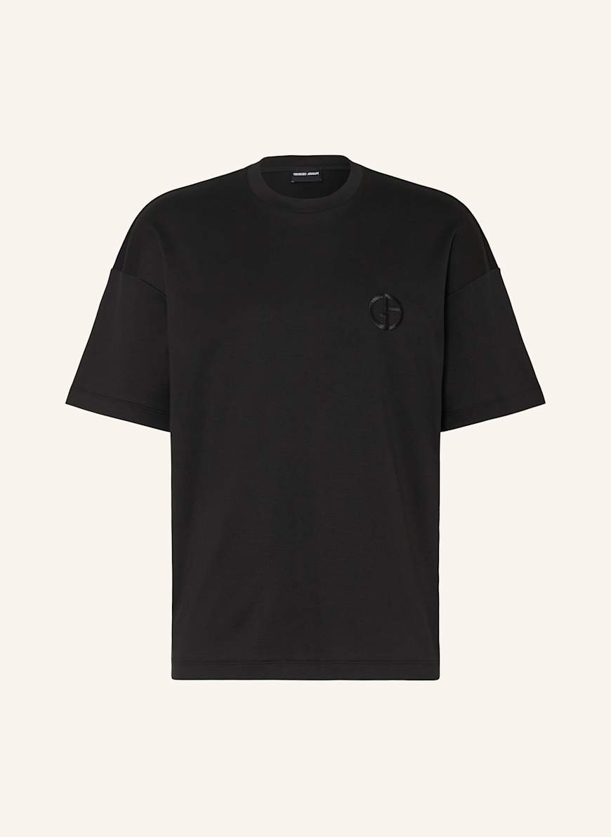 Tシャツ・カットソー GIORGIO ARMANI Giorgio Armani T-shirts and Polos Black GIORGIO ARMANI T-shirt in black