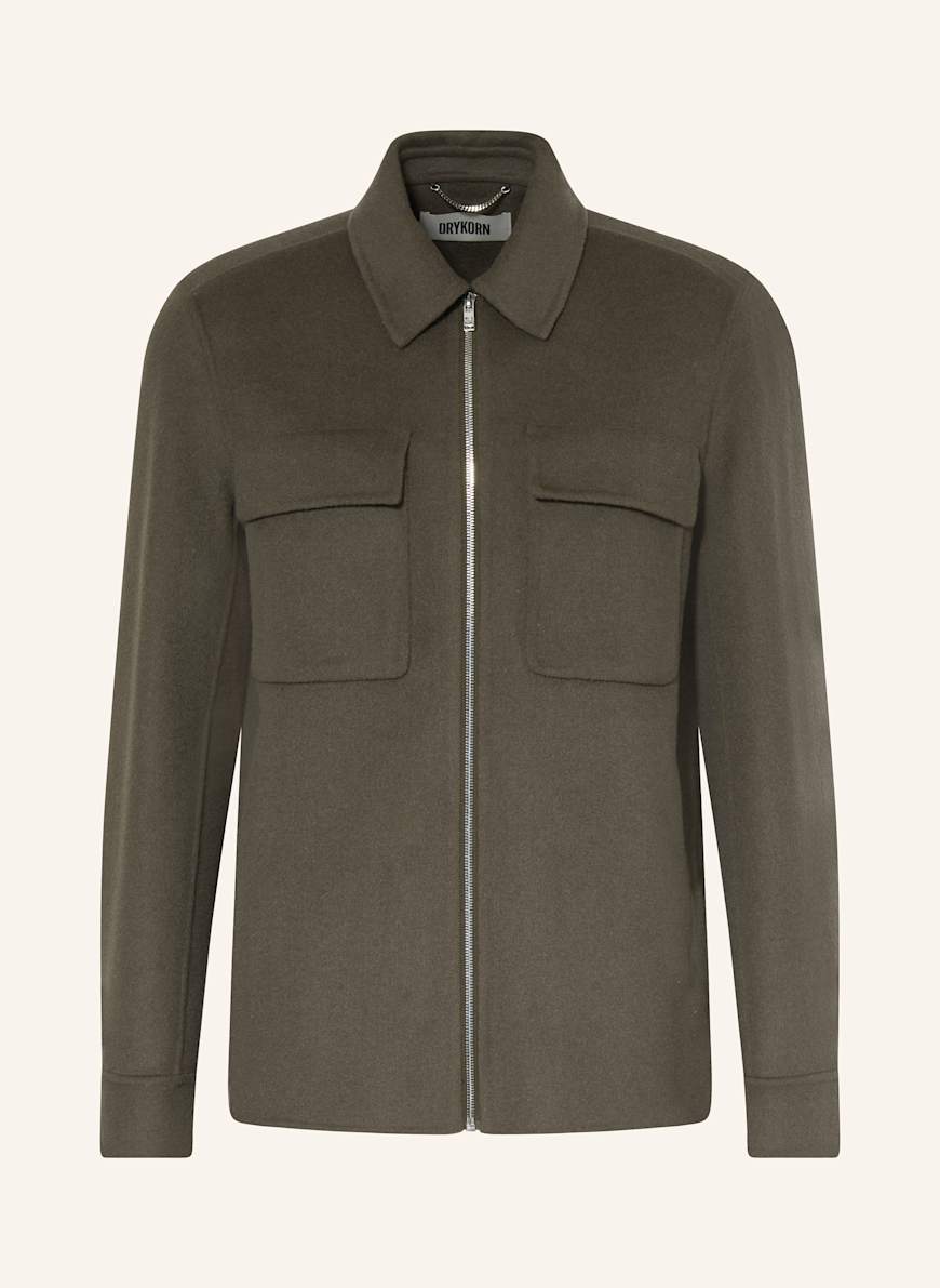 DRYKORN Overjacket KOSAN: KHAKI