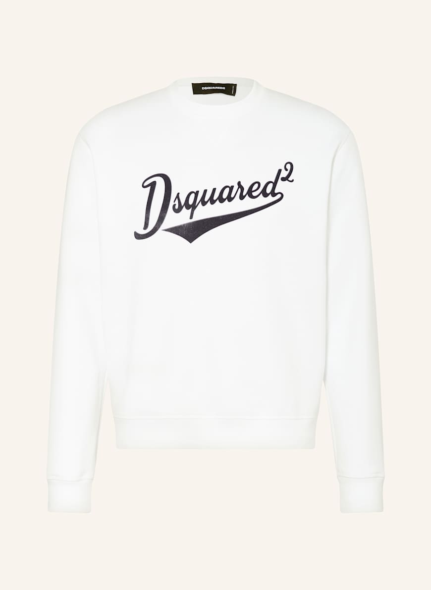 DSQUARED2 Sweatshirt COOL FIT: WEISS