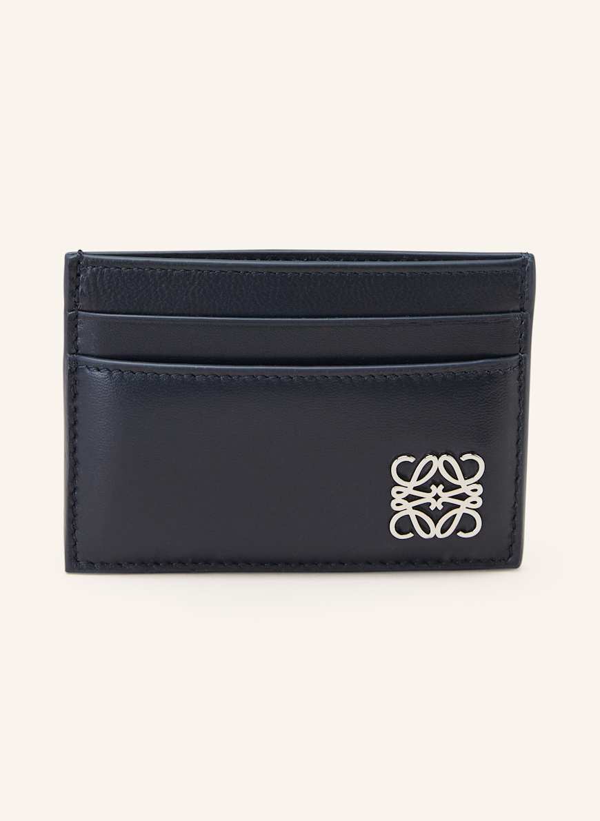 LOEWE Kartenetui ANAGRAM: DUNKELBLAU