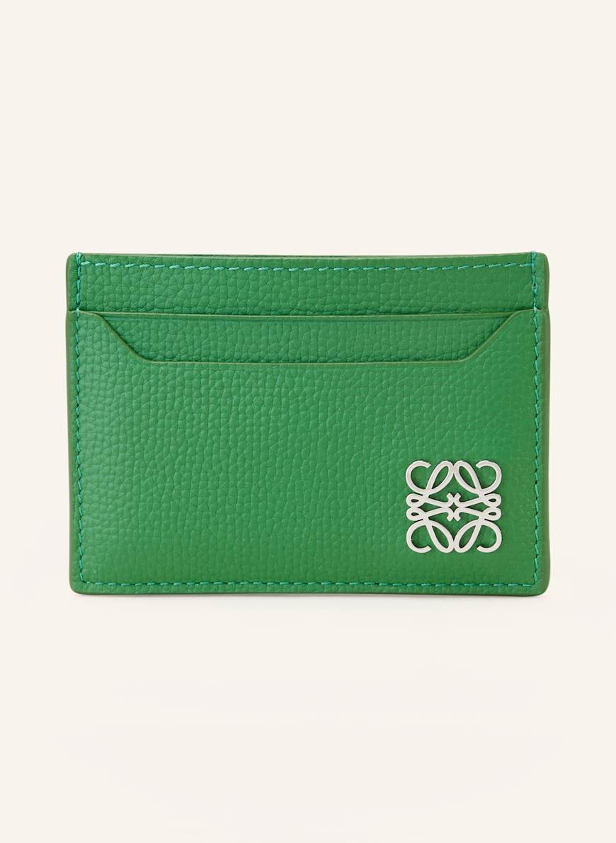 LOEWE Kartenetui ANAGRAM: GRÜN