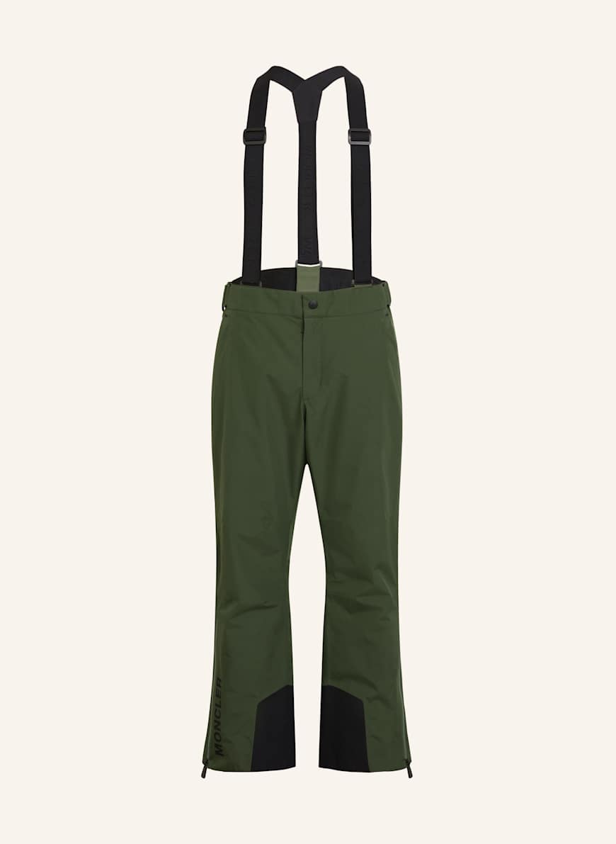 MONCLER GRENOBLE Ski pants in khaki