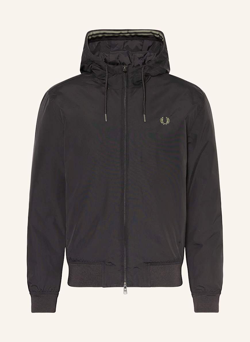 FRED PERRY Bomber jacket BRENTHAM in black