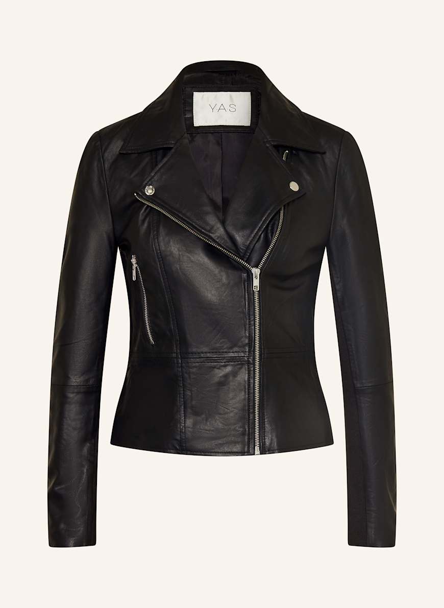 Yas tall leather jacket top