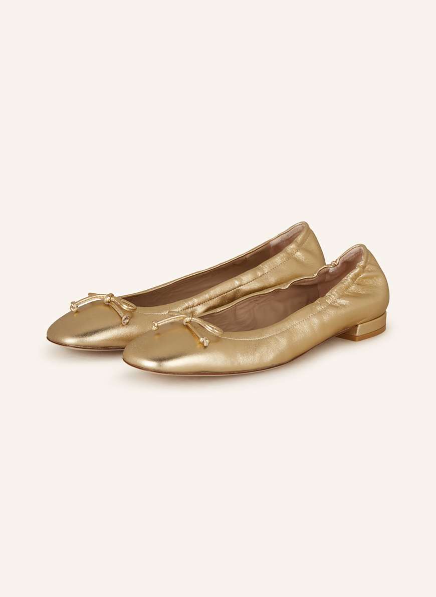 STUART WEITZMAN Ballerinas BRIA: GOLD