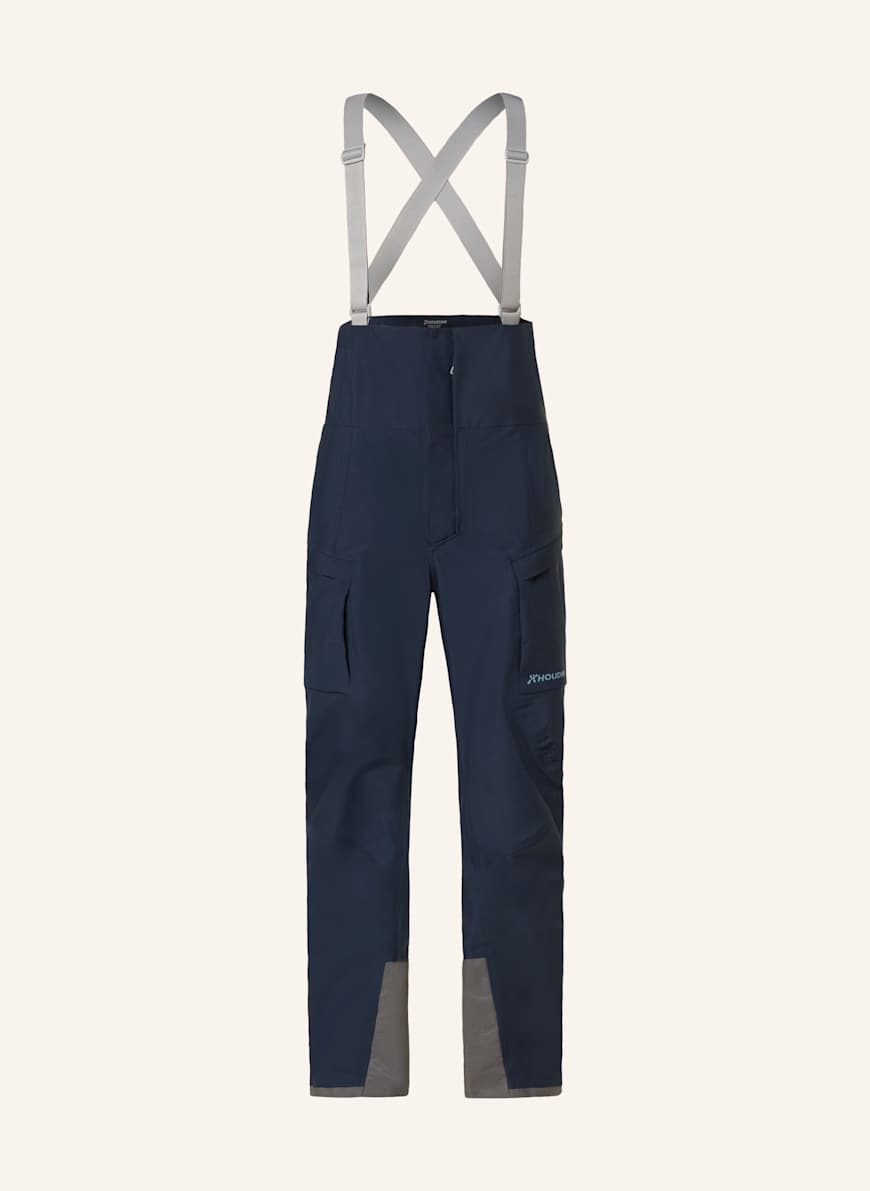 HOUDINI ROLLERCOASTER BIB hardshell ski pants in dark blue