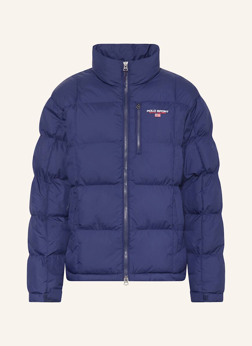 POLO SPORT Quilted jacket in dark blue