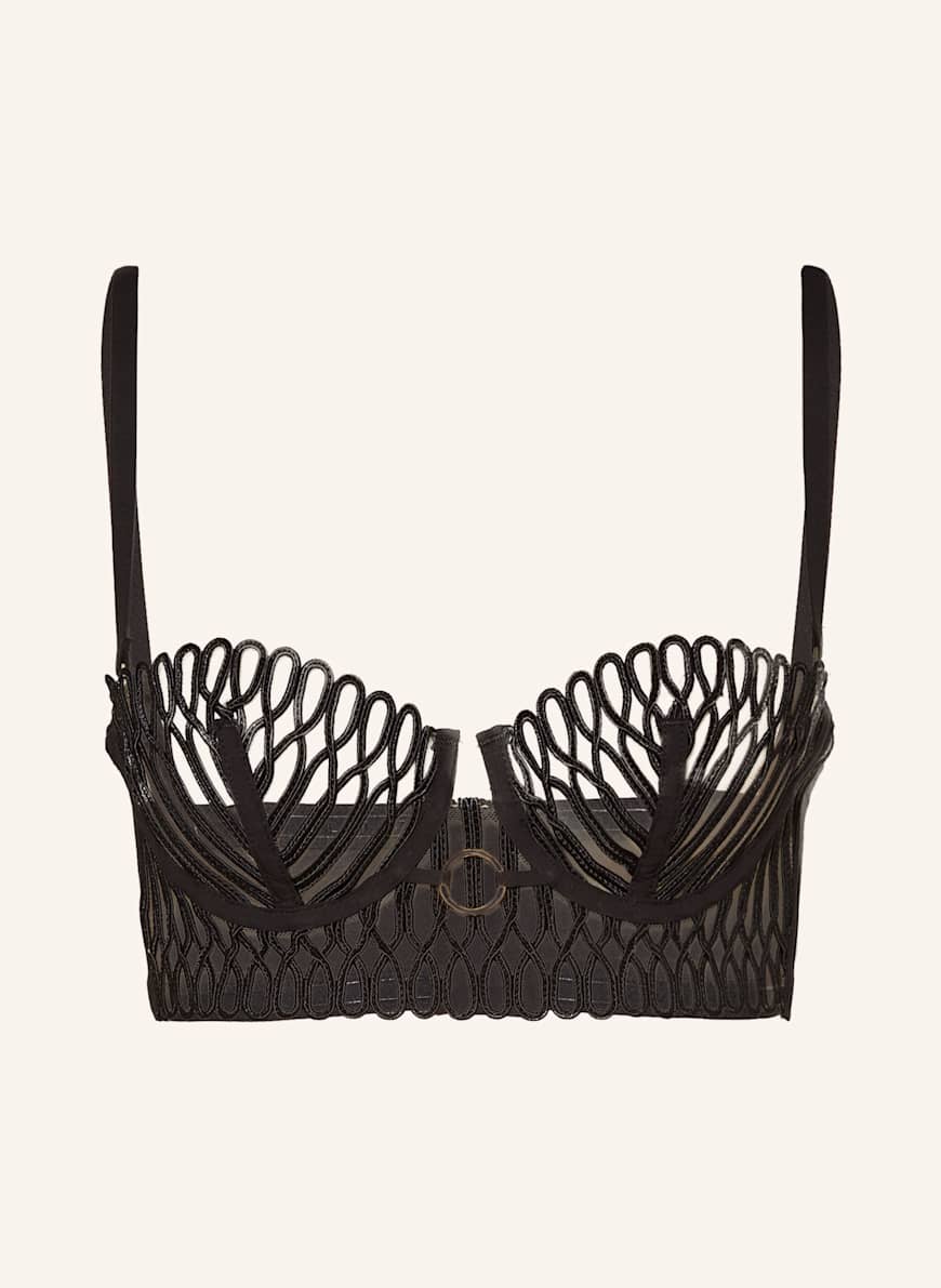 【LIVY】新作ブラ★ビスチェタイプ★JAZZ LIVY JAZZ underwired bra in black