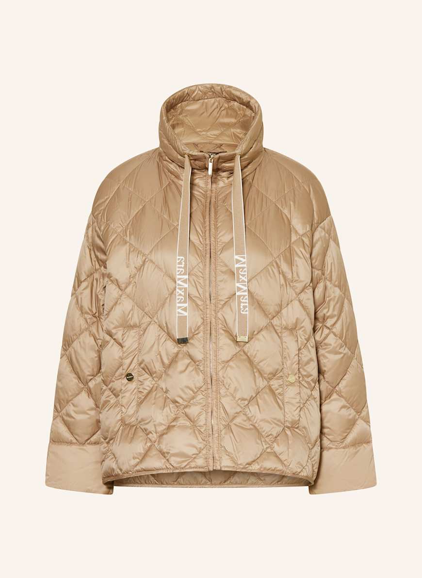 【Max Mara】国内未掲載商品 The Cube Pisoftパファージャケット The Cube Pisoft down jacket in beige - Max Mara | Mytheresa