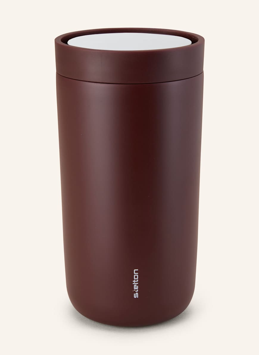 stelton Kubek termiczny TO GO CLICK: CIEMNOCZERWONY