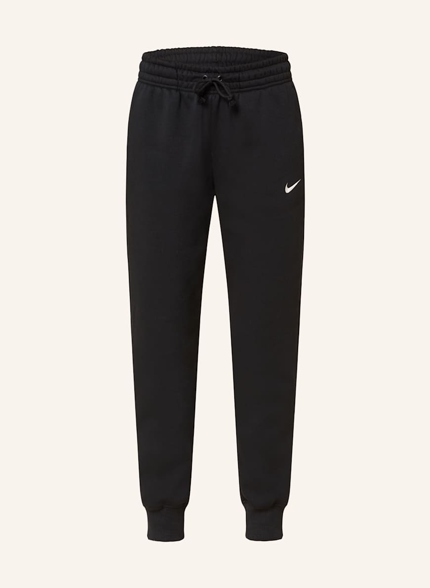 Black nike cotton sweatpants clearance