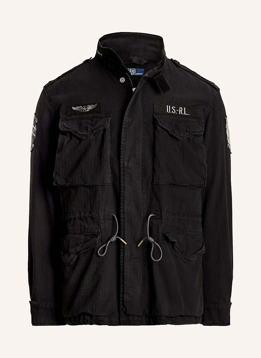 Ralph Lauren Black M65 Jacket Ralph Lauren Nylon M-65 Field Jacket