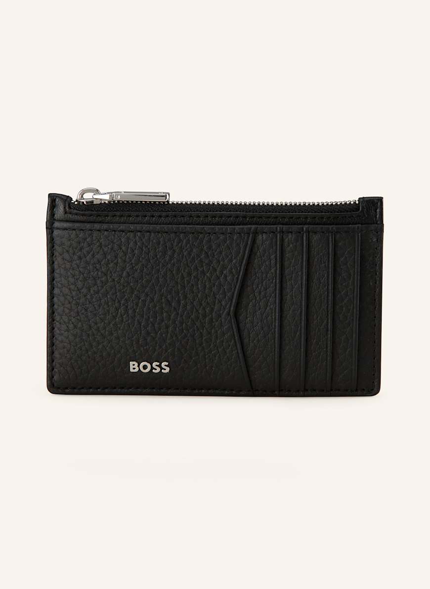 BOSS Kartenetui NEW CROSSTOWN mit Münzfach: SCHWARZ
