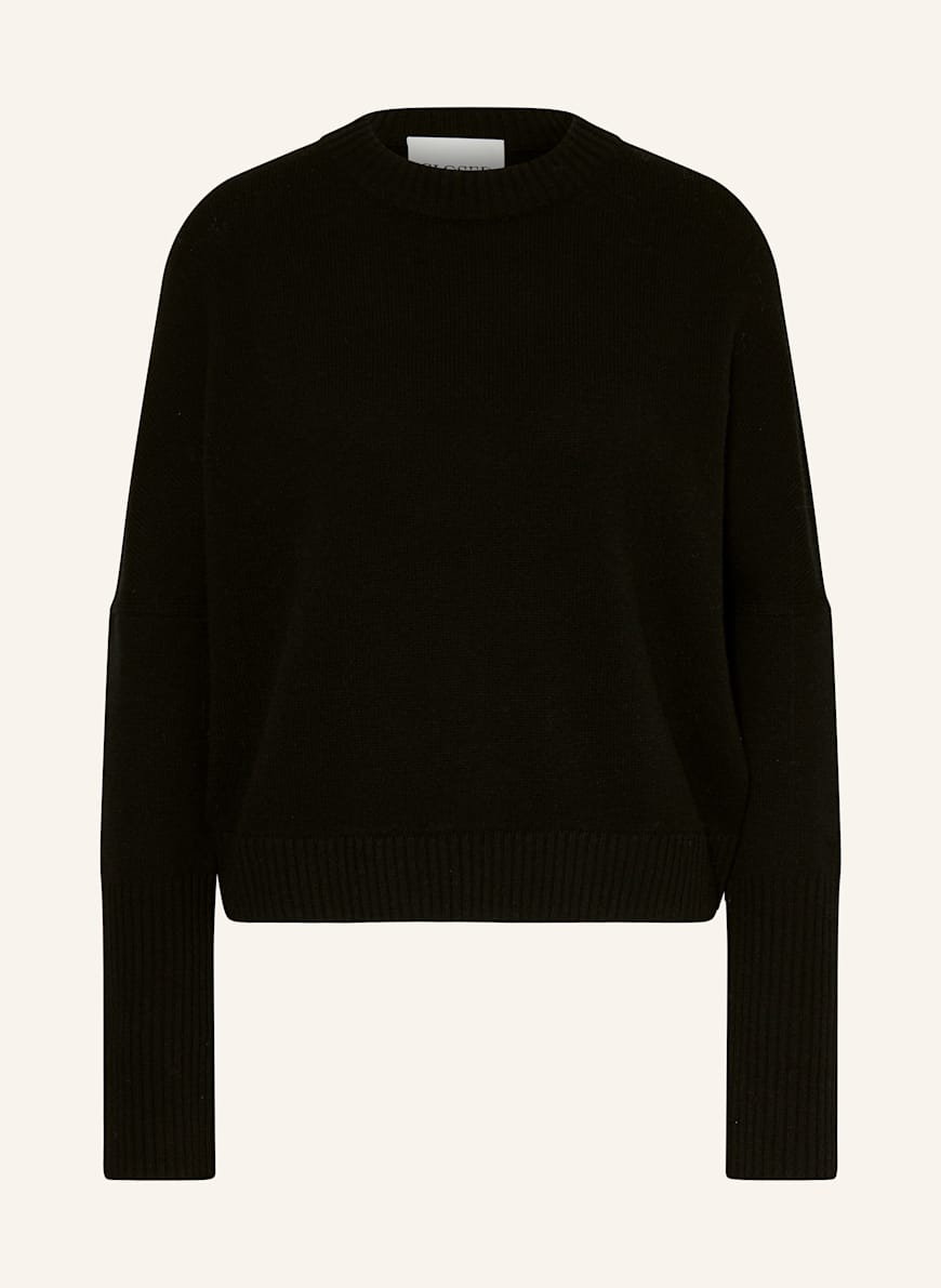 CLOSED Cropped-Pullover: SCHWARZ