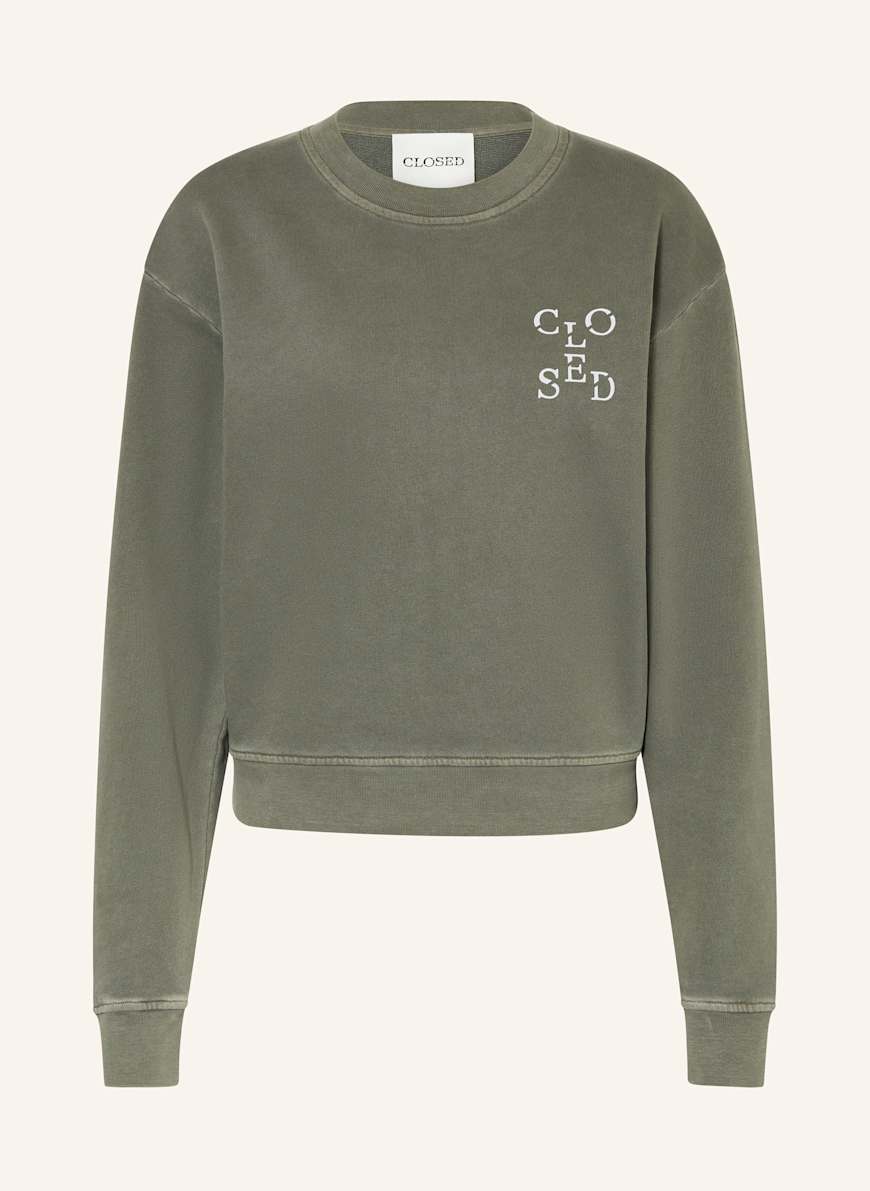 CLOSED Sweatshirt: GRÜN