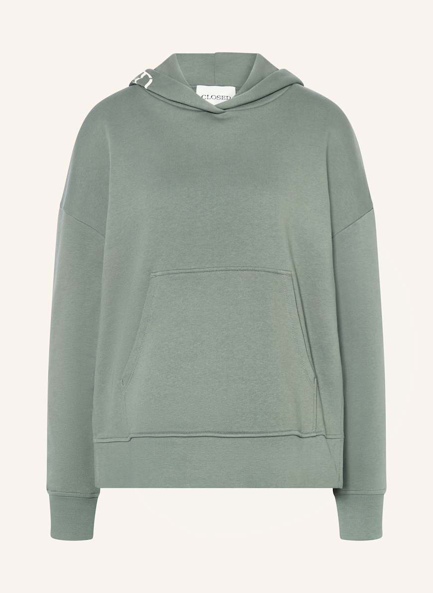 CLOSED Hoodie: HELLGRÜN