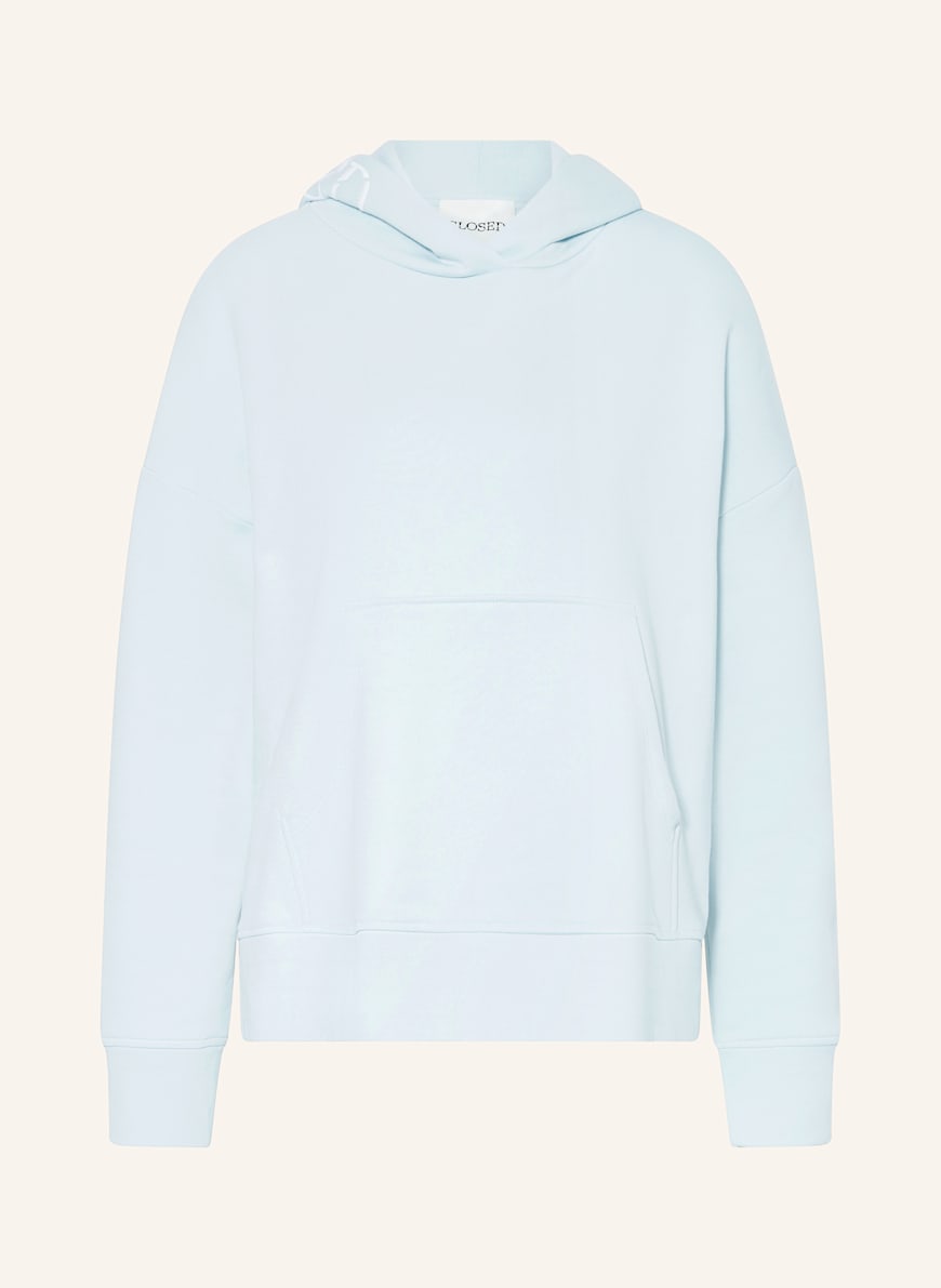 CLOSED Hoodie: HELLBLAU