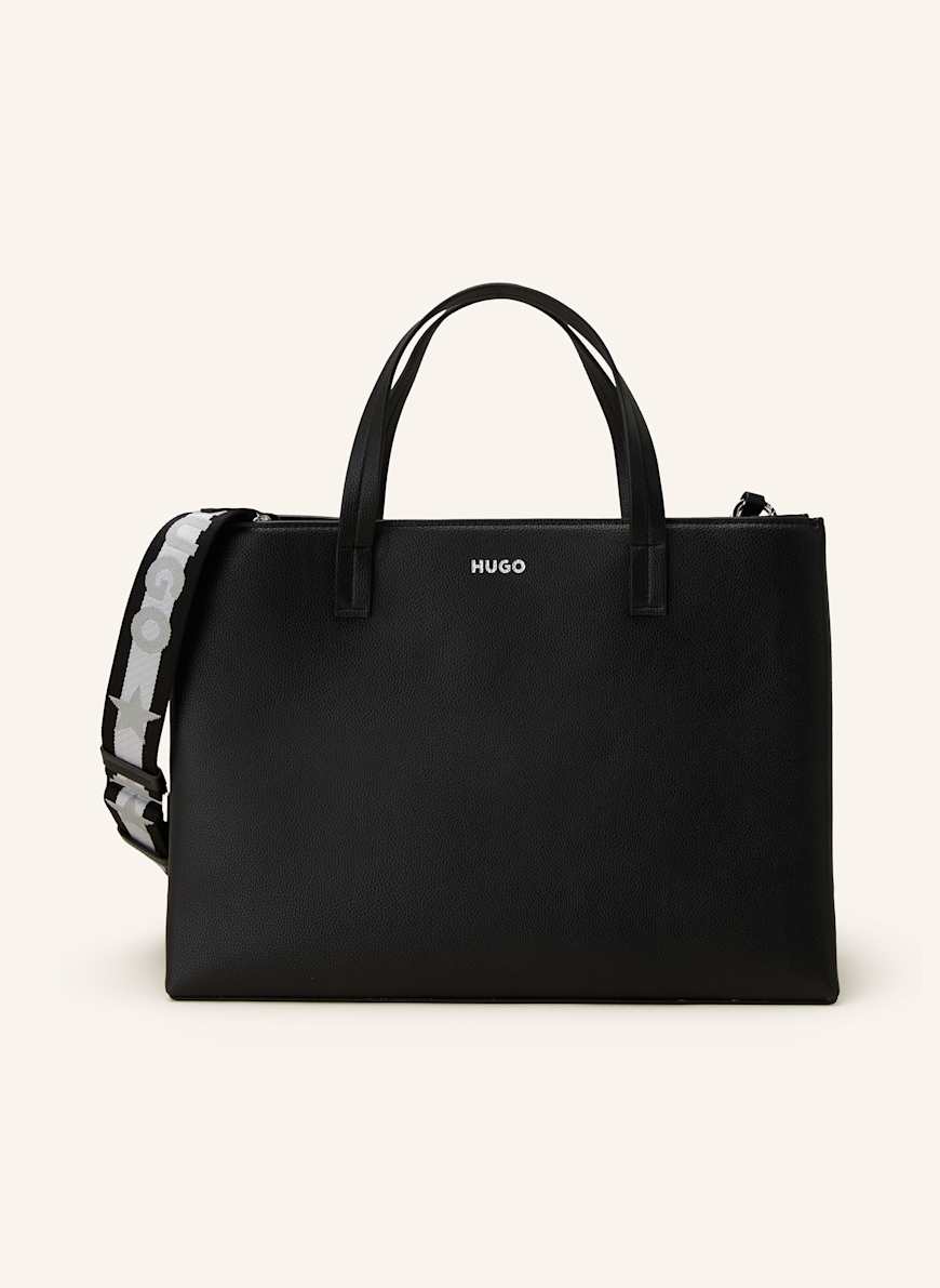 Black hugo boss bag deals