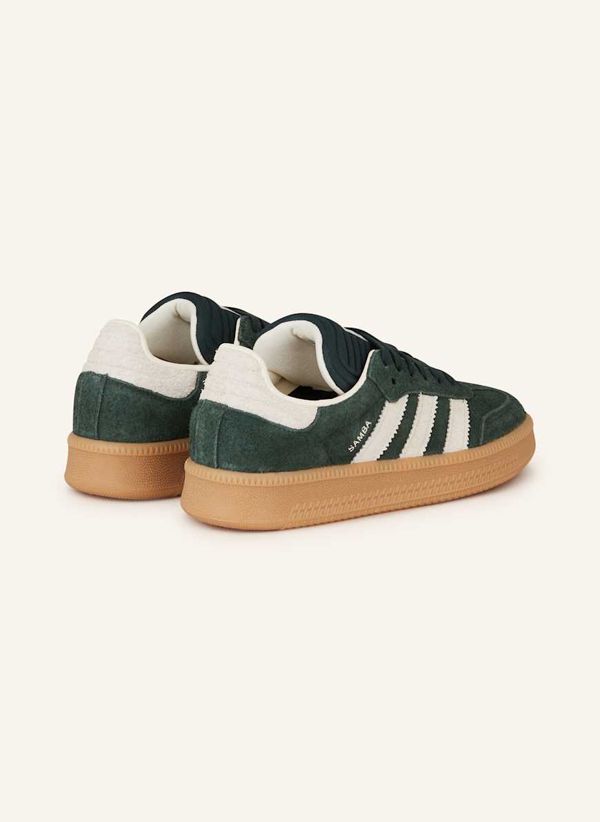 adidas Originals Sneakers SAMBA XLG in dark green / white
