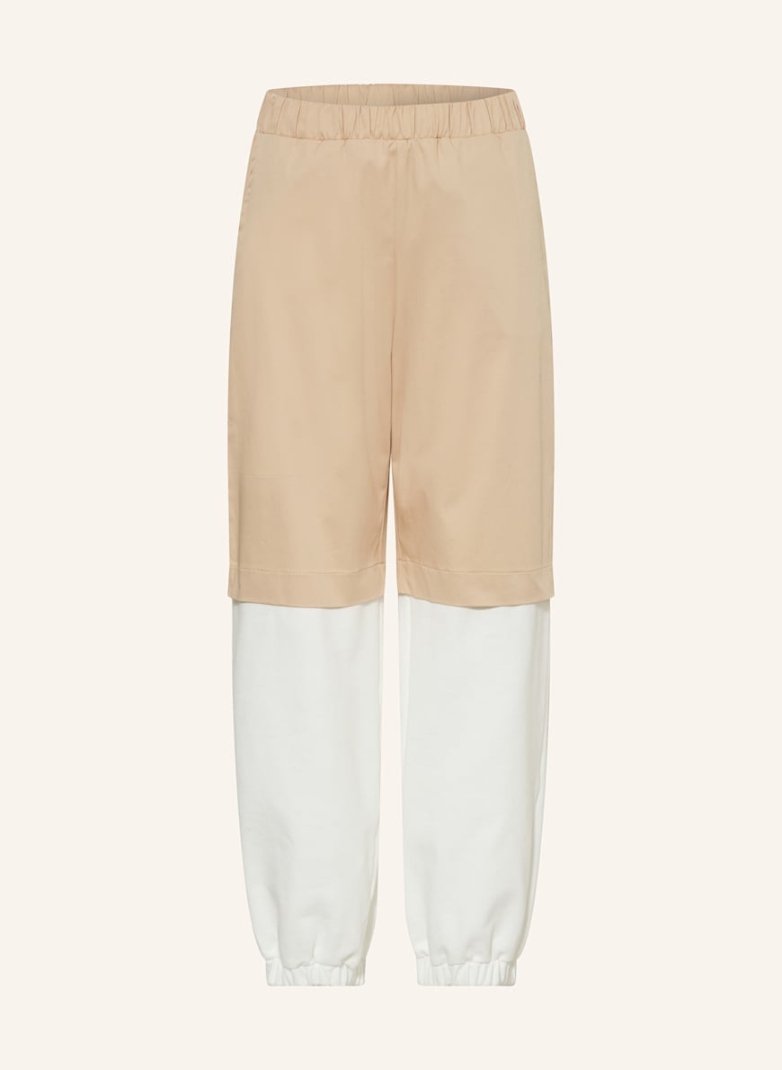 FENDI Hose: BEIGE/ CREME