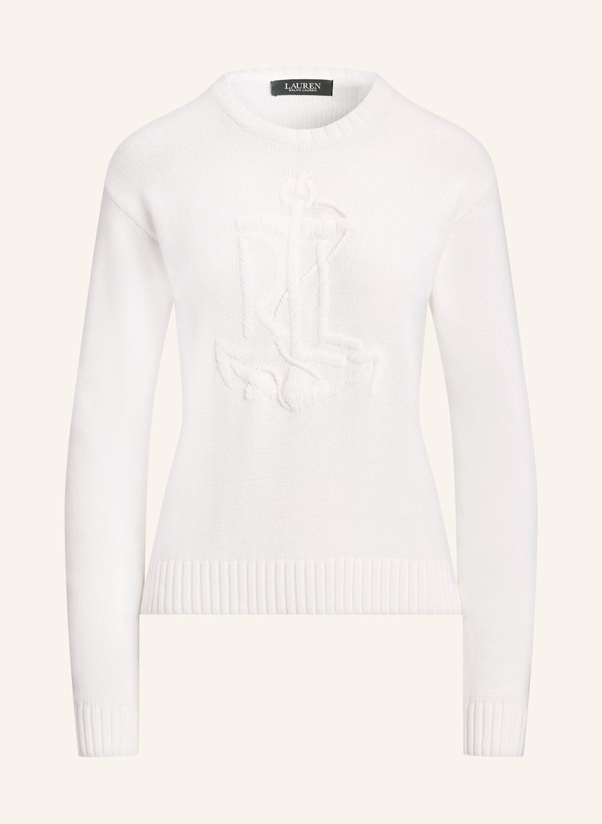 Ralph lauren white pullover best sale