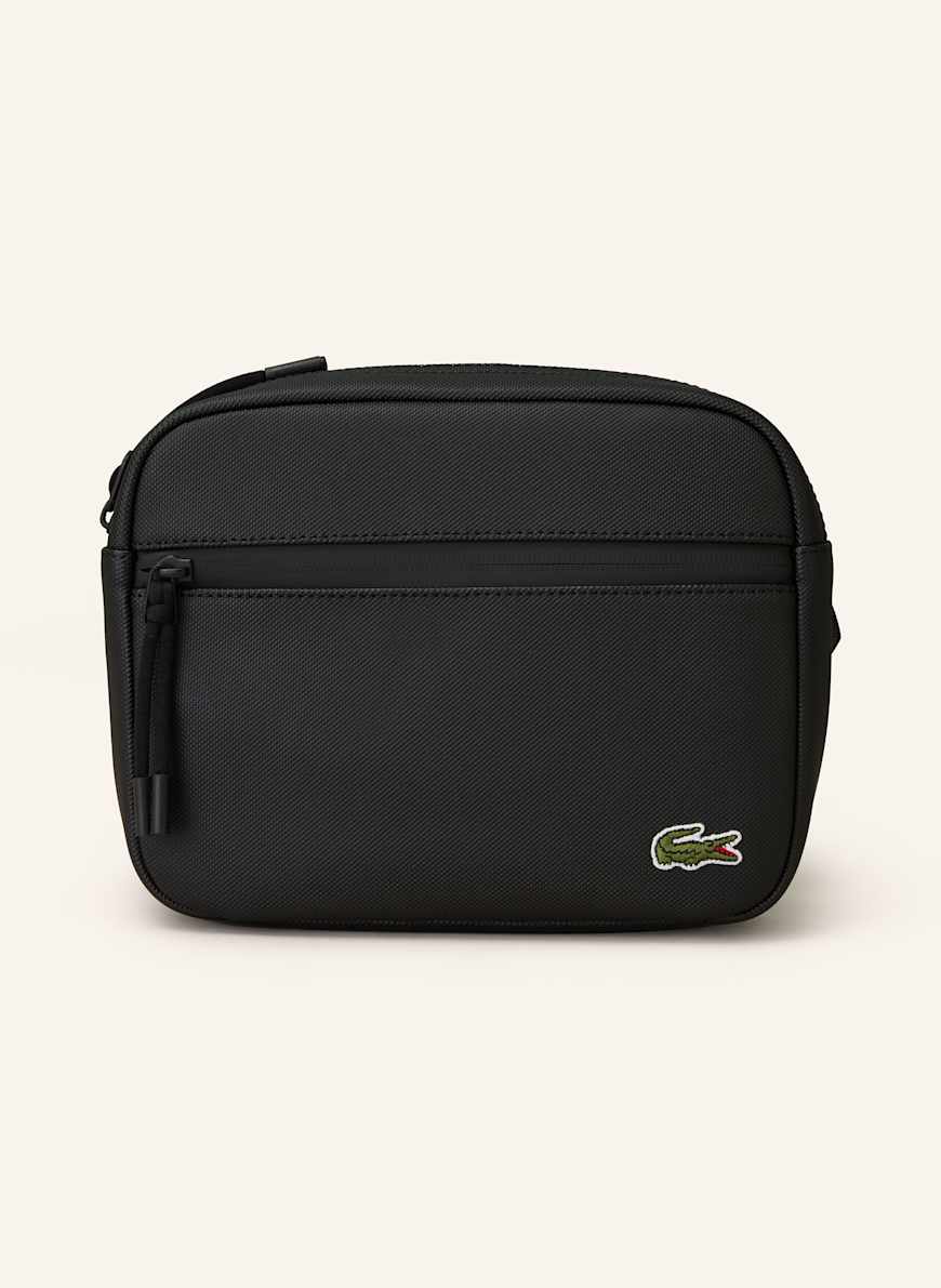 LACOSTE Umhängetasche: SCHWARZ
