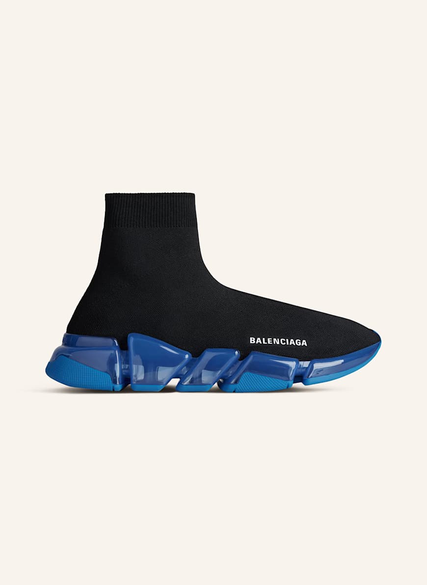 BALENCIAGA Speed trainer 27cm ネイビー Balenciaga-Speed-Trainer-Navy.
