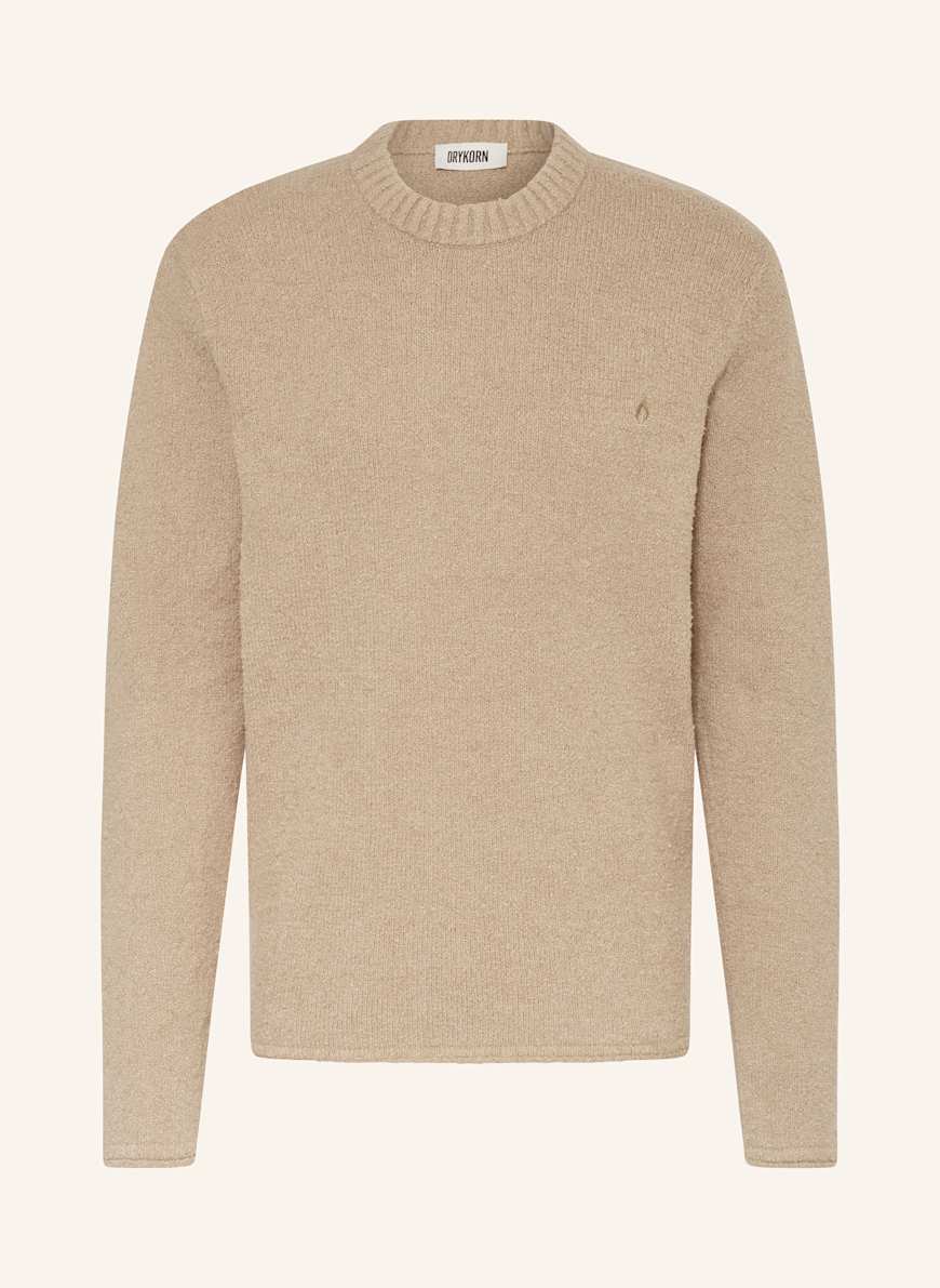 DRYKORN Pullover LEANDO: HELLBRAUN