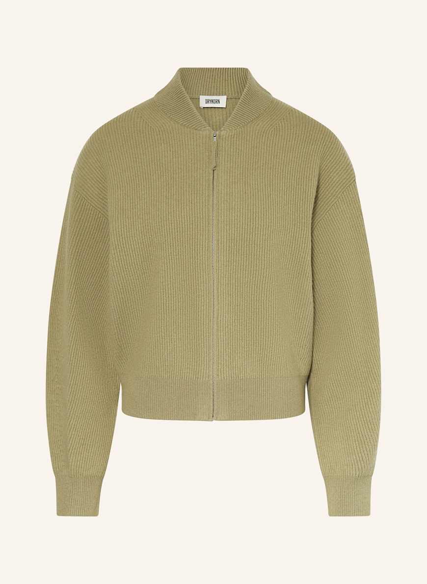 DRYKORN Strickjacke PHILOME: HELLGRÜN