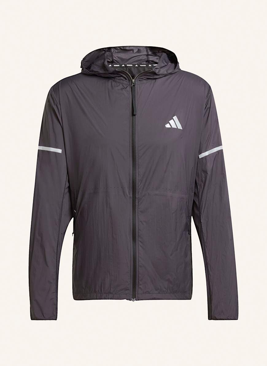 adidas Laufjacke ULTIMATE UV in schwarz