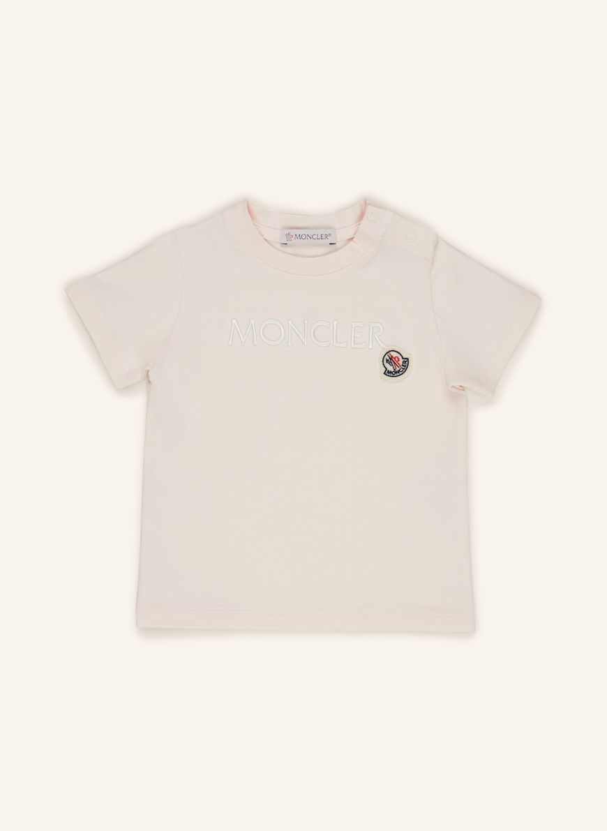 MONCLER enfant T Shirt in hellrosa
