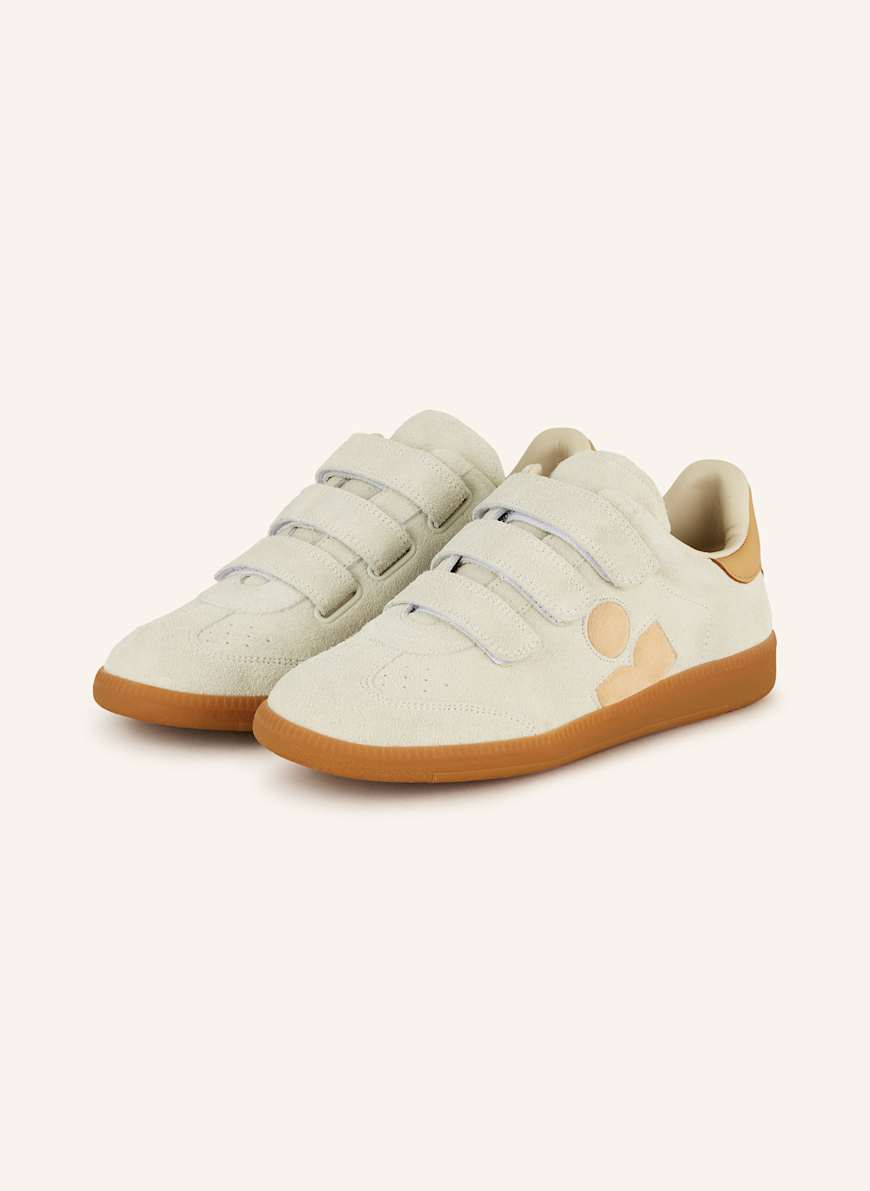 ISABEL MARANT Sneaker BETH: HELLGRAU/ BEIGE