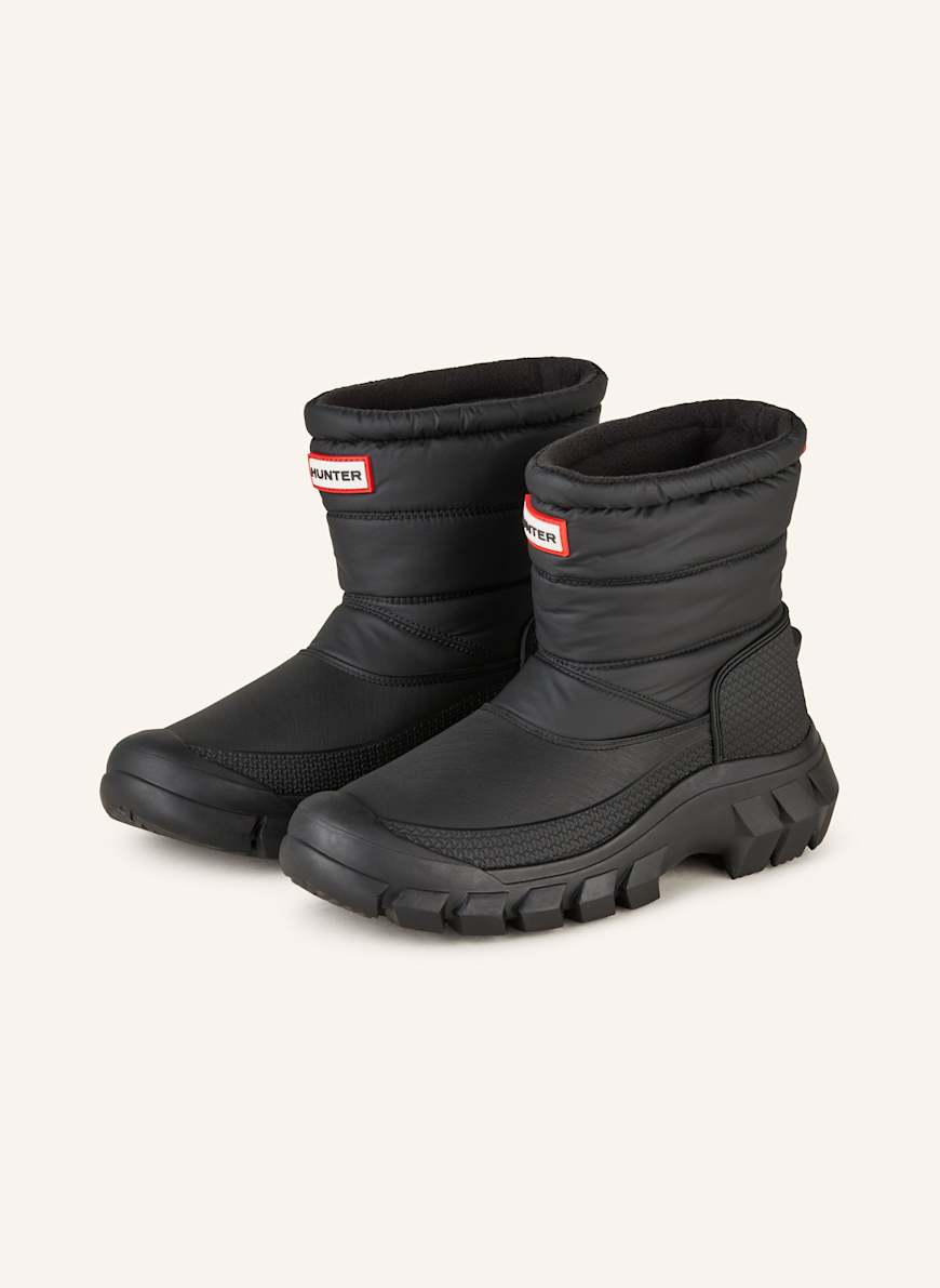 HUNTER INTREPID TALL boots in black