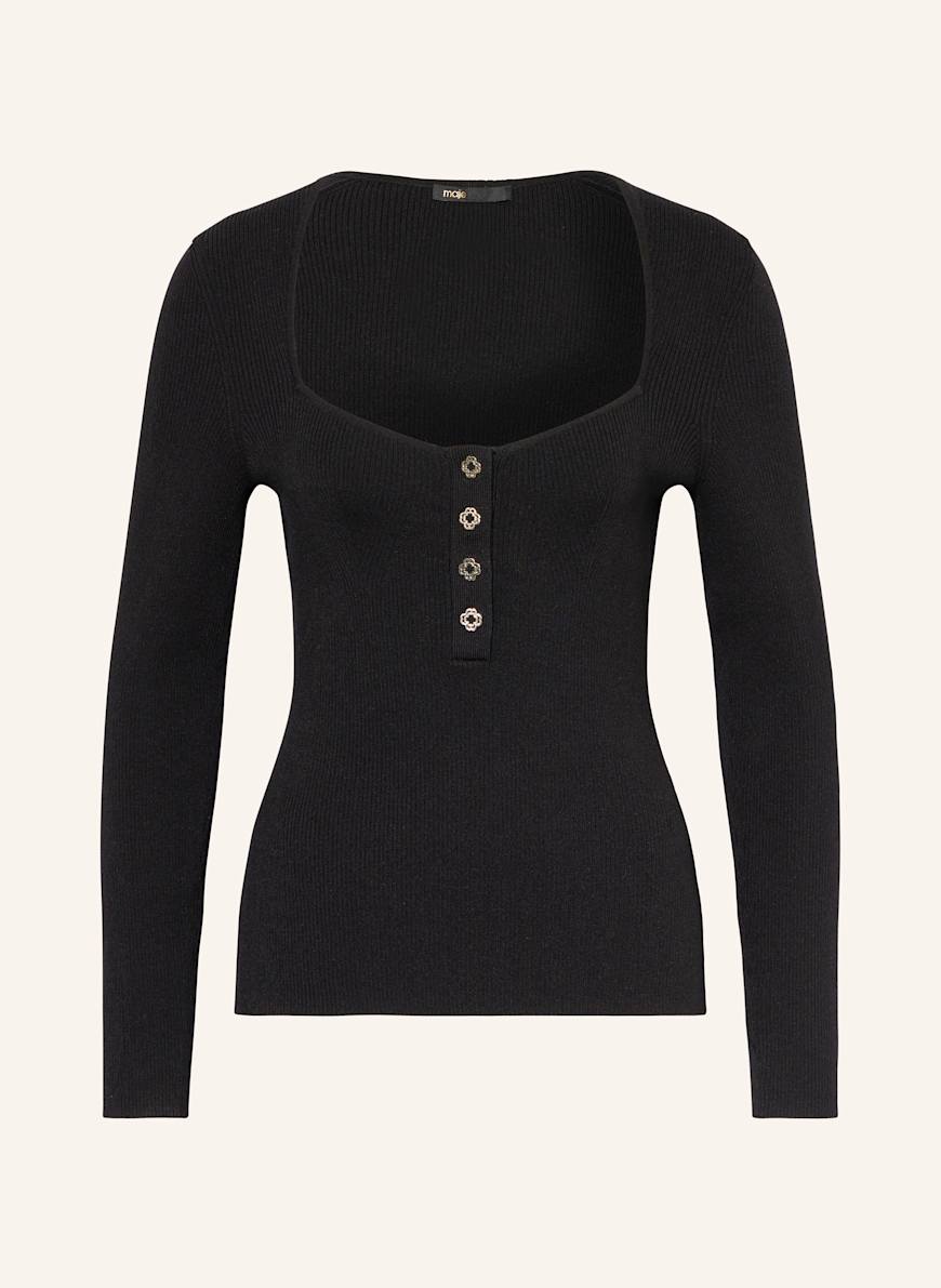 maje Strickshirt: SCHWARZ