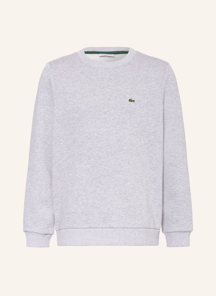 LACOSTE Sweatshirt: HELLGRAU