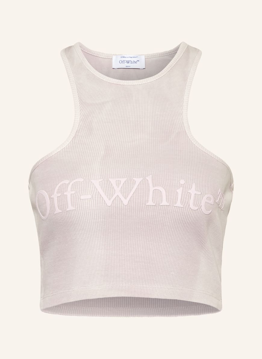 Off white deals brand crop top