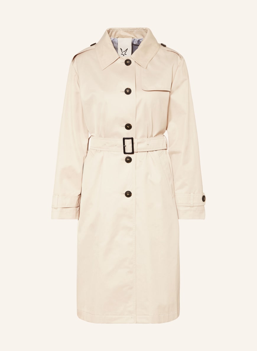 Fuchs Schmitt Women's Trench Coat Size D-44 Double Breasted Jacket