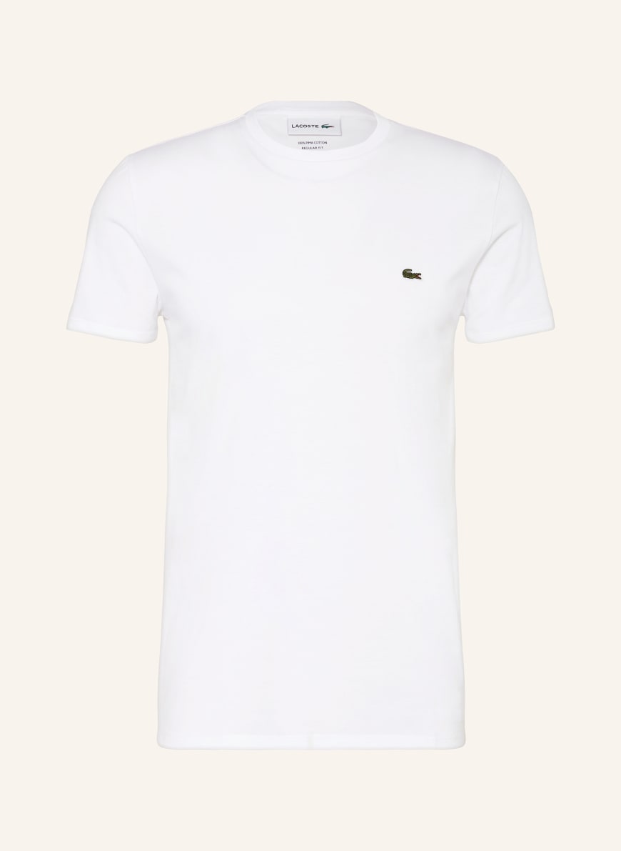 LACOSTE T Shirt in weiss