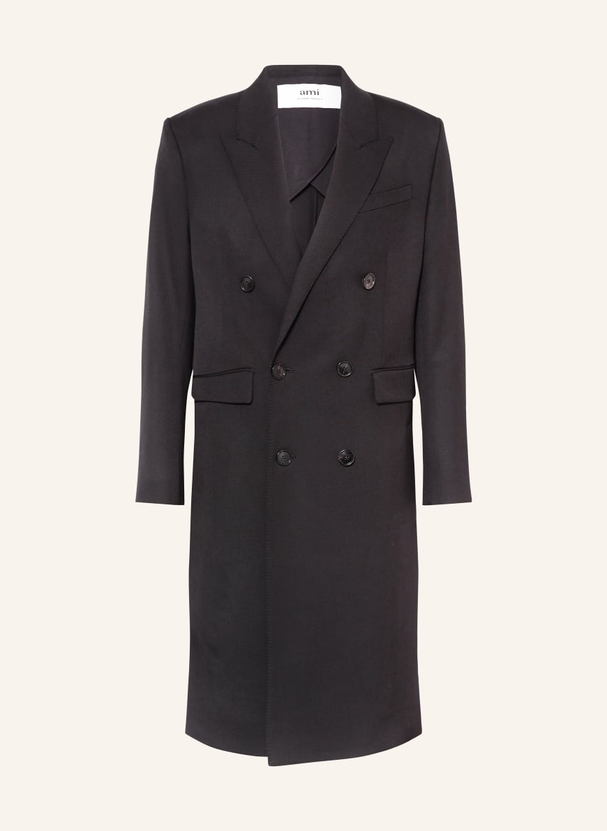 Ami wool sales coat