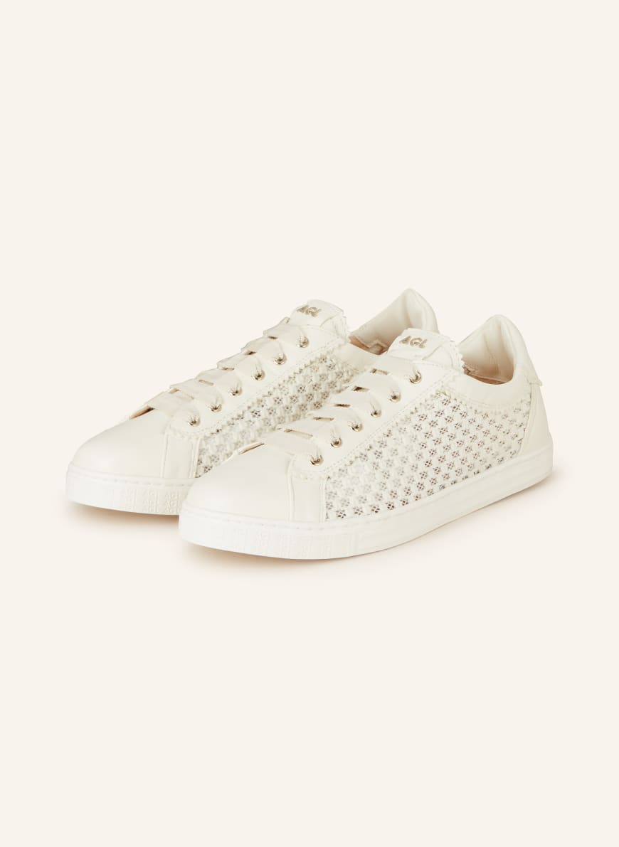 AGL Sneaker SADE PLOTS: ECRU