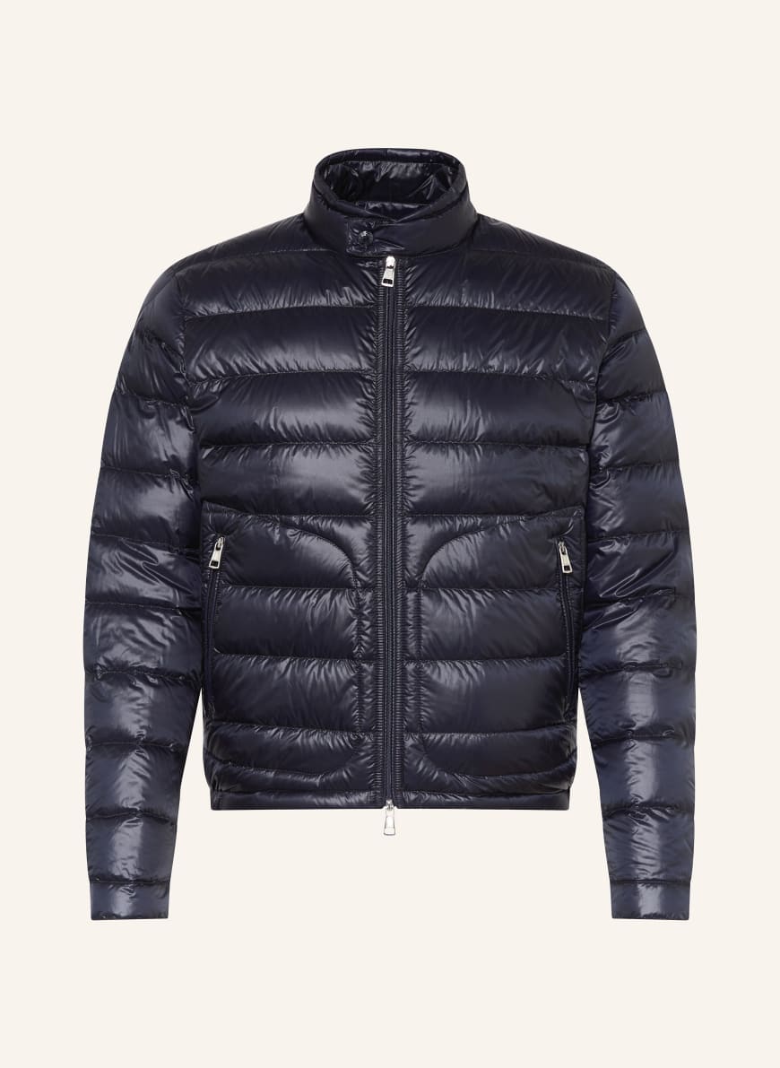 【MONCLER】ACORUS GIUBBOTTO サイズ3 MONCLER Lekka kurtka puchowa ACORUS kolor granatowy