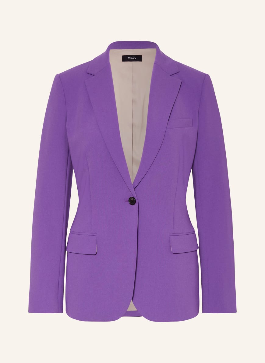 Theory lavender top blazer
