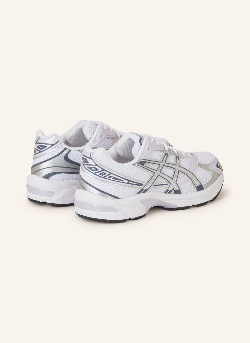 Asics white leather trainers new arrivals
