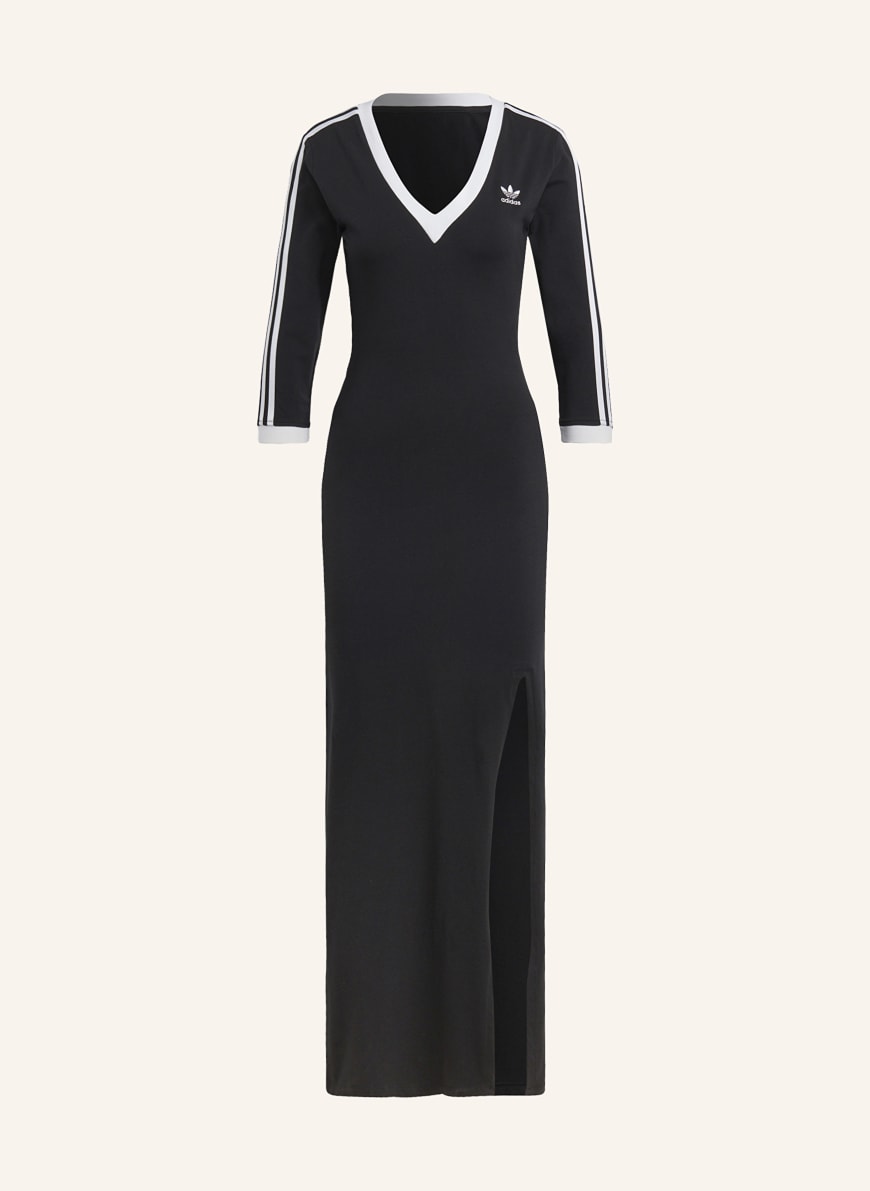 Black and white adidas dress on sale
