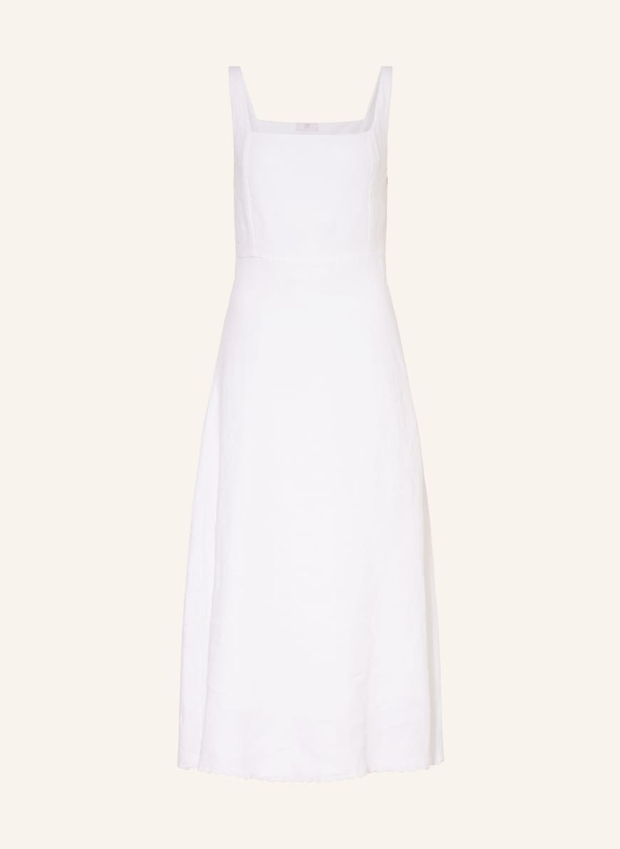 RIANI Linen dress in white