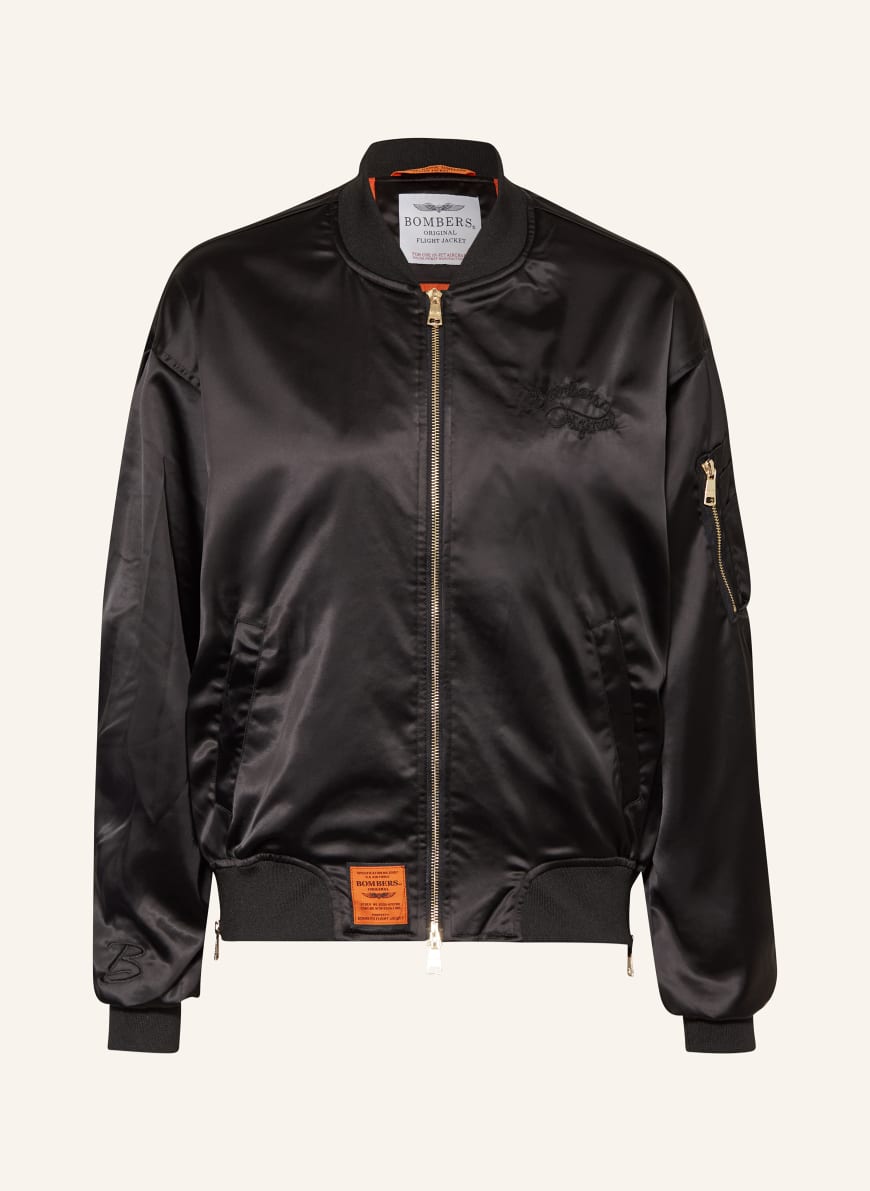 BOMBERS ORIGINAL Bomber jacket in black