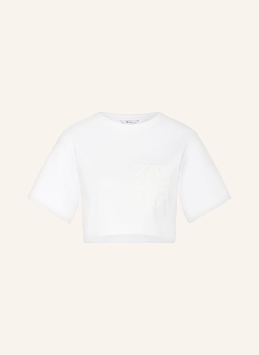 Max Mara Cropped shirt MESSICO in cream